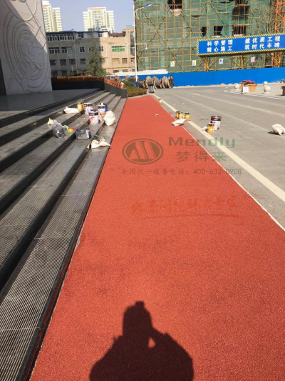 航天五一〇所 石河子彩色路面