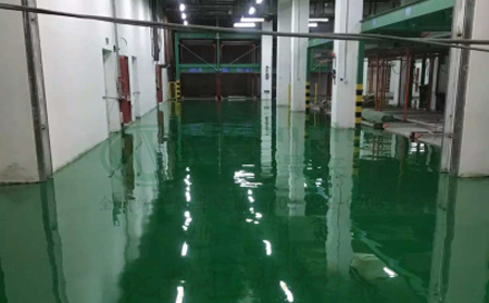 11月石河子石河子环氧地坪施工高峰来袭，梦得来化工多项目同步推进保交付